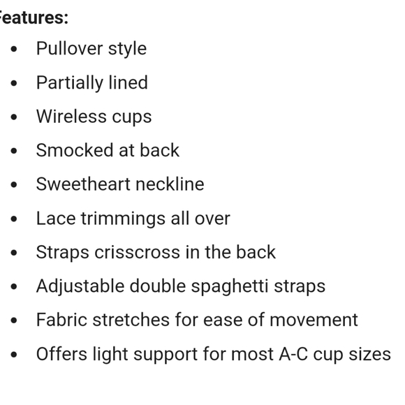 *3 for $25* NWT Free People Adella Bralette - Picture 4 of 7